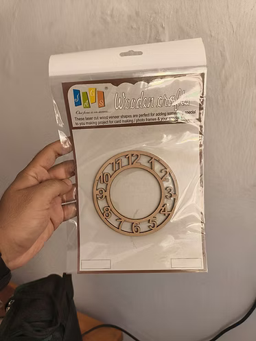 4-Inch Professional MDF Clock Numbers – Bold Precision for Large Resin & Wall Art