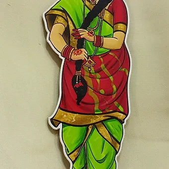 Punjabi lady cutouts