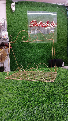 Metal designer A-section Tray (15"x18")