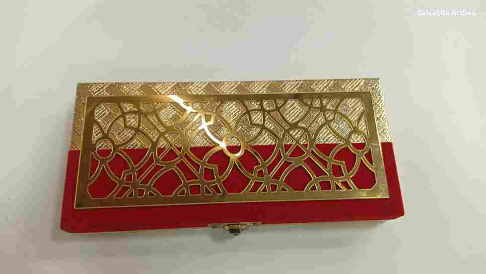 Luxury Money Envelop Box – Designer Gaddi Box | Premium Sahagun Box for Weddings
