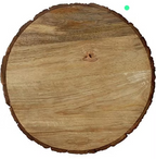Wooden platter Logs