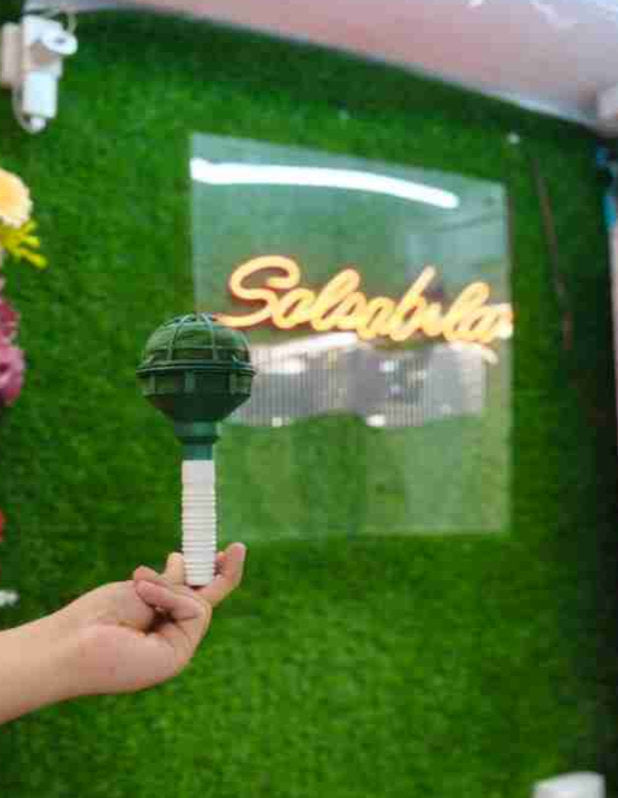 Bouquet Mic - Flower Bouquet Base Handle