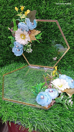 Personalized Acrylic Engagement Ring Platter
