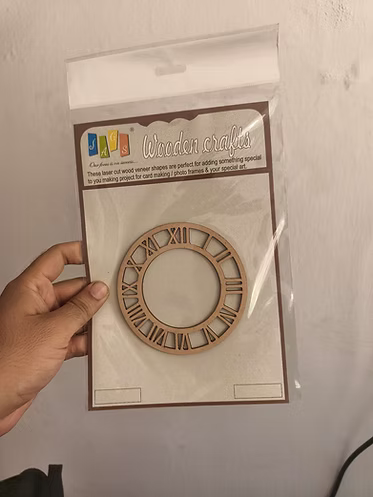 4-Inch Roman Numeral MDF Clock Numbers – Elegant Precision for Statement Art