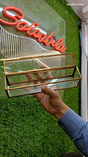 Lifafa Metal Envelop invitation Box