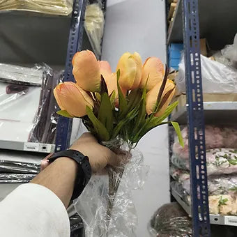 10 head Artificial tulip Flowers | Bouquet