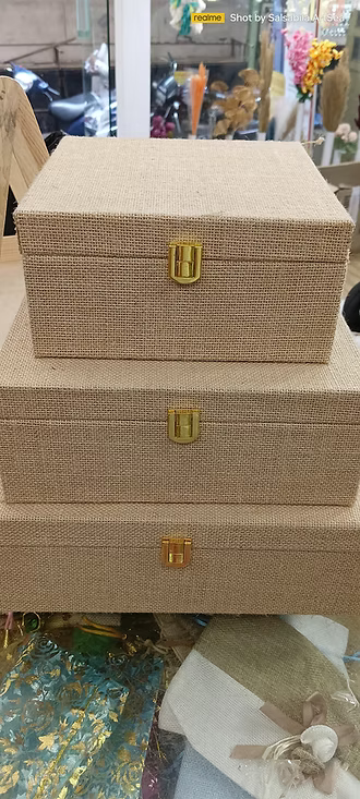 Jute MDF Boxes