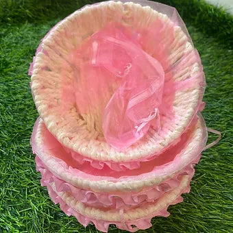 Round mini hamper basket for return gifting
