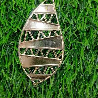 Zig Zag Metal Leave