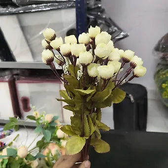 small peonies flower bunch   * available in different colour   * includes 15 head 