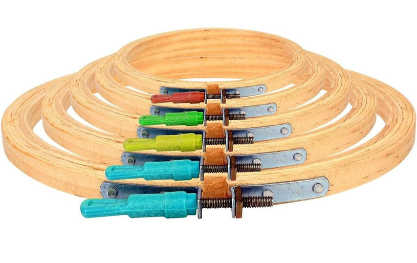 Wooden Embroidery Hoop Ring Frame
