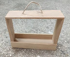 Wooden Jar Basket