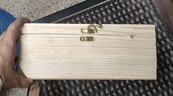 Square Wooden Decoration Box