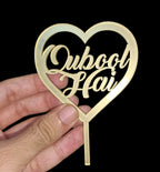 Acrylic Cutout | Pen Topper (Qubool hai)