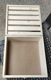 Square Wooden Decoration Box