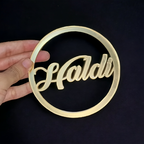 Haldi Acrylic Cutout