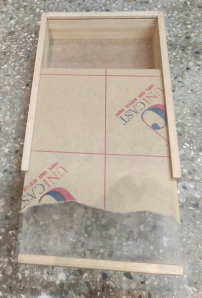 Wooden Sliding Box