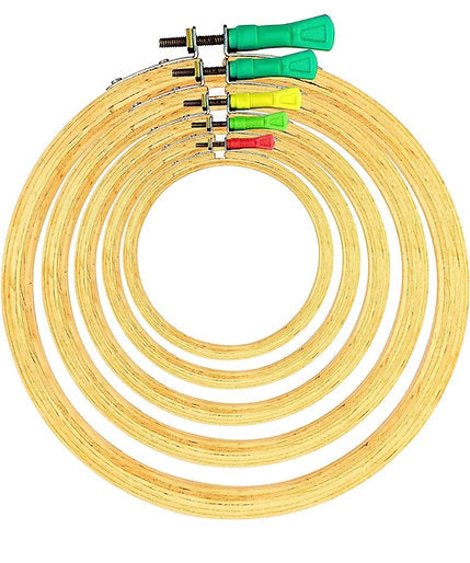 Wooden Embroidery Hoop Ring Frame