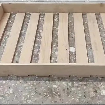 Wooden Patti basedTray