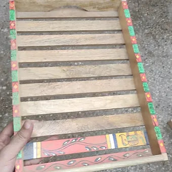 Wooden Patti basedTray