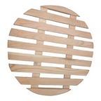 Circular Wooden Tray