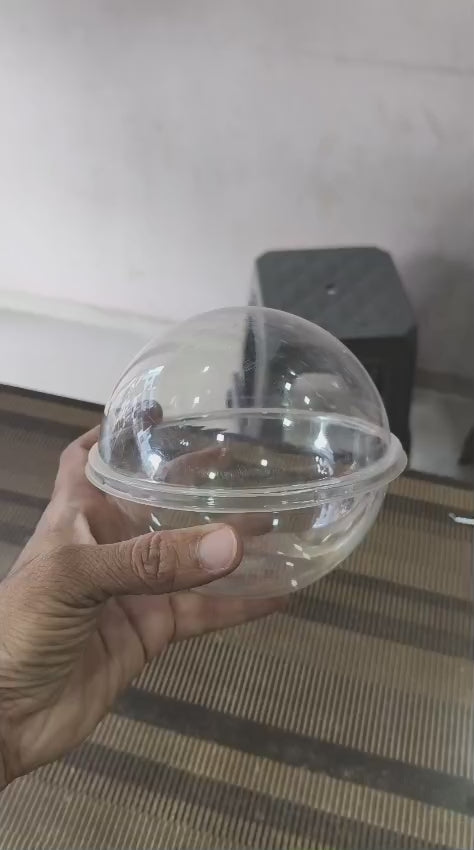 Plastic Ball Transparent container - Sphere(circle)