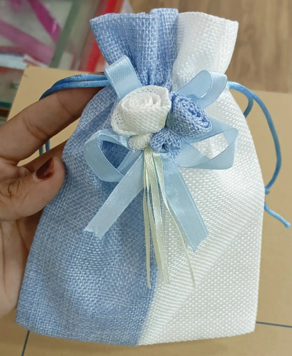 Jute Dual Color Potli
