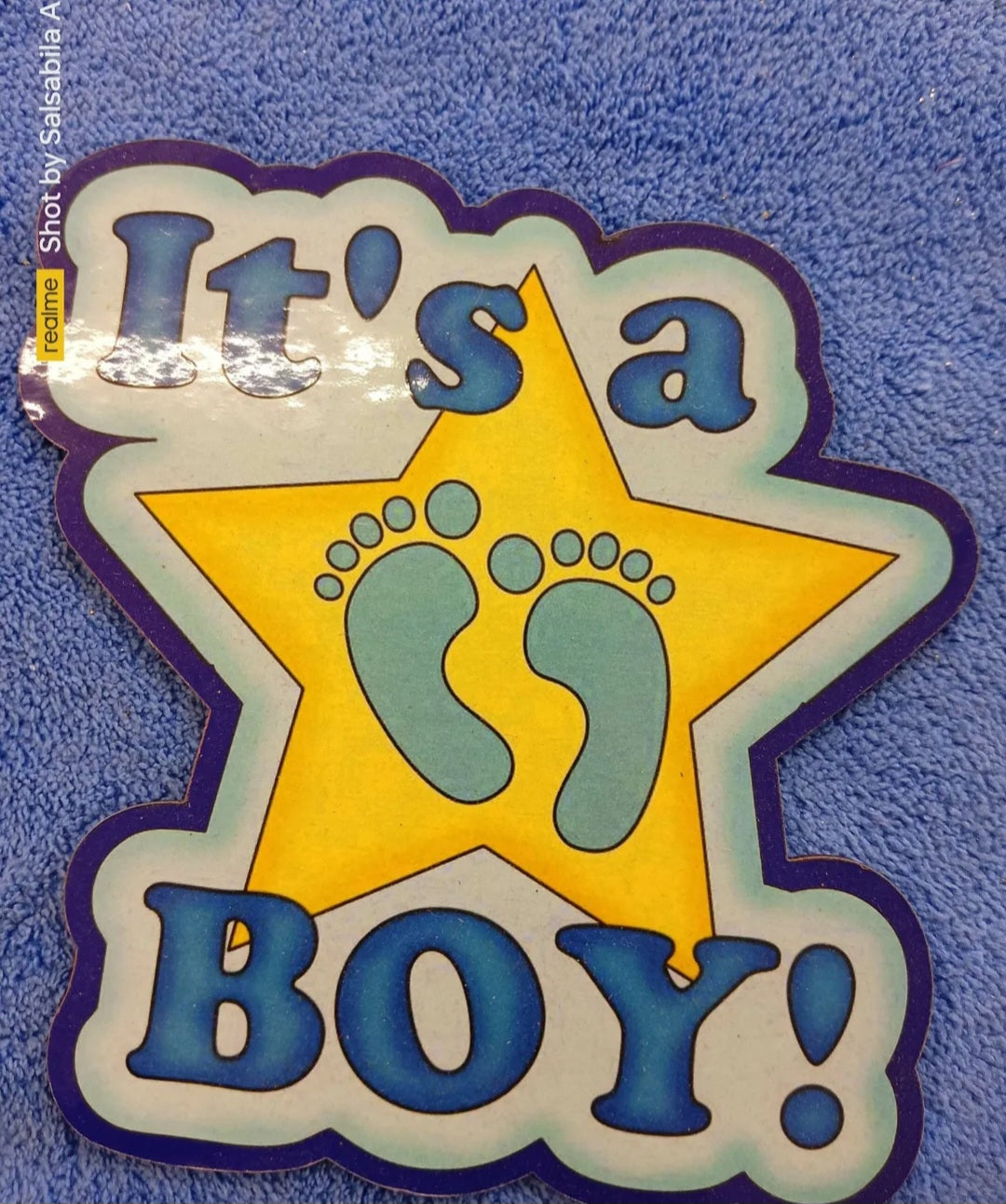 Baby shower cutouts