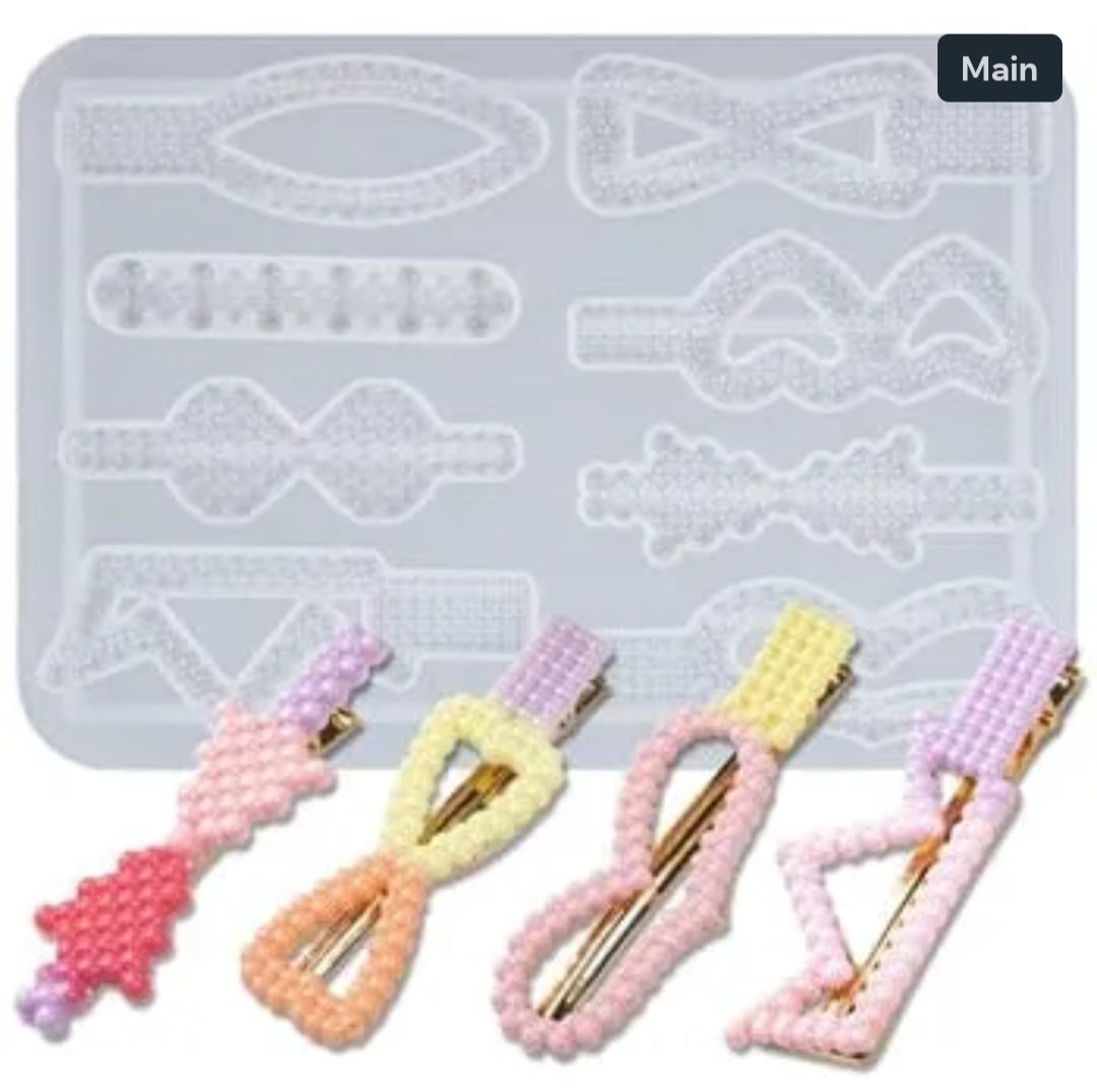 8 Cavity Hair Clip Mould