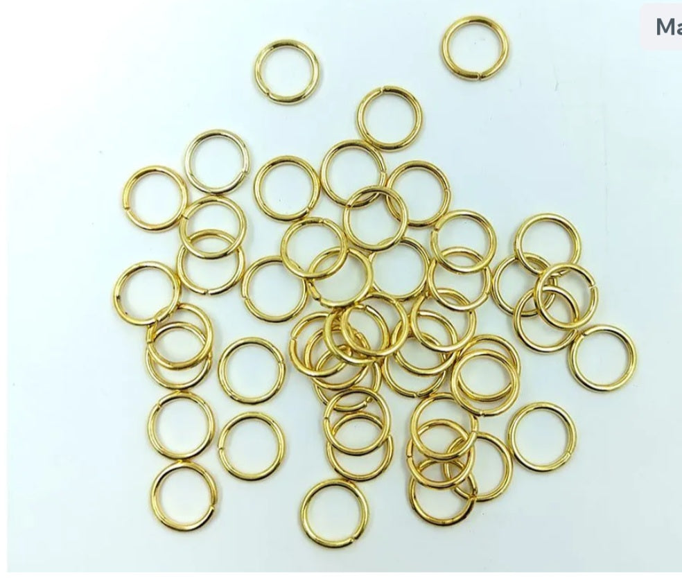 12Mm Gold Cutting Ring(For Keychain)