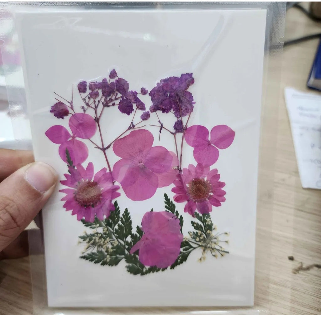 DRIED FLOWER PRESS RESIN