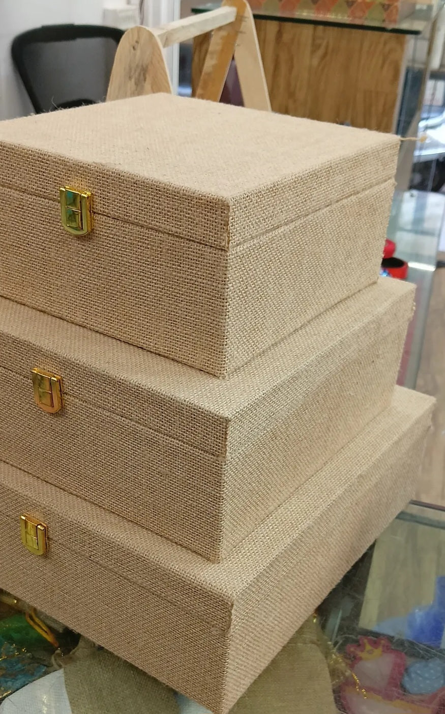 Jute MDF Boxes