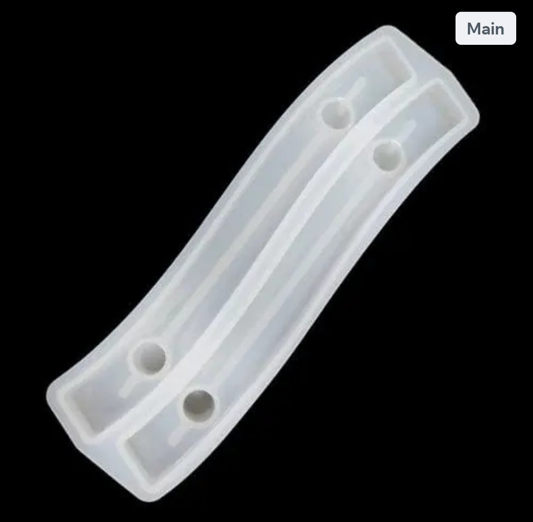 2 Cavity Curve Handle Mould