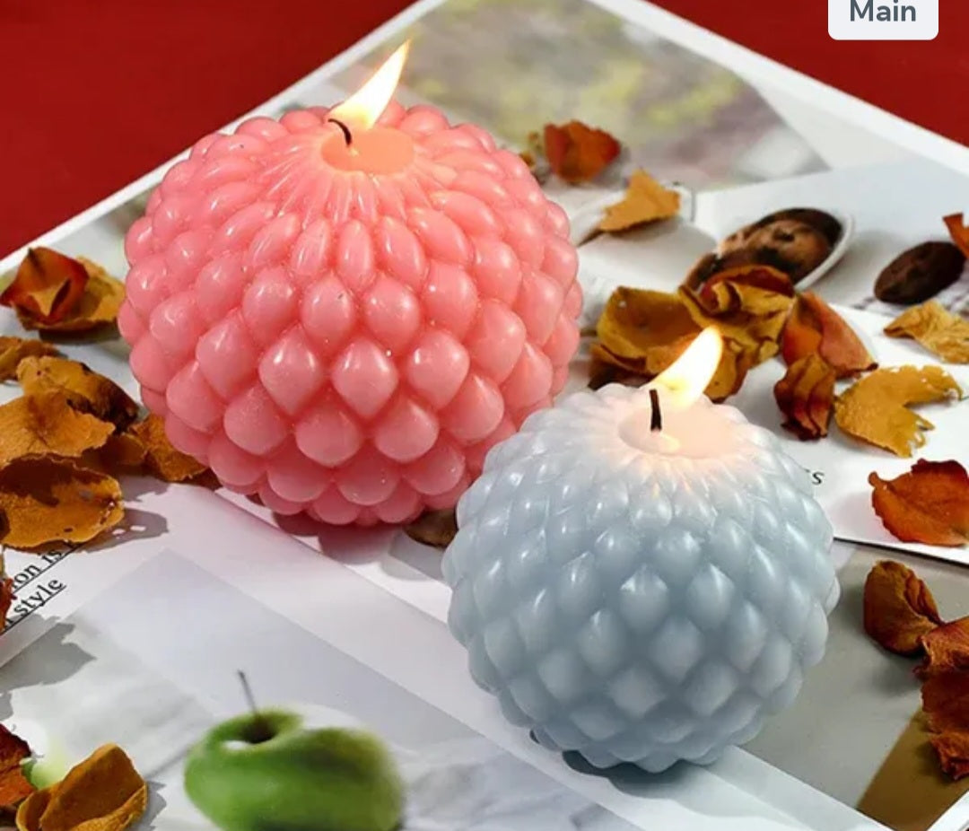 Small Water Drop Ball Candle Mould