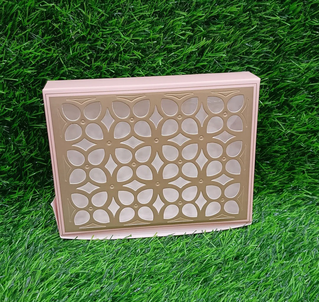 Fancy Printed Paper Gift Box 7*6