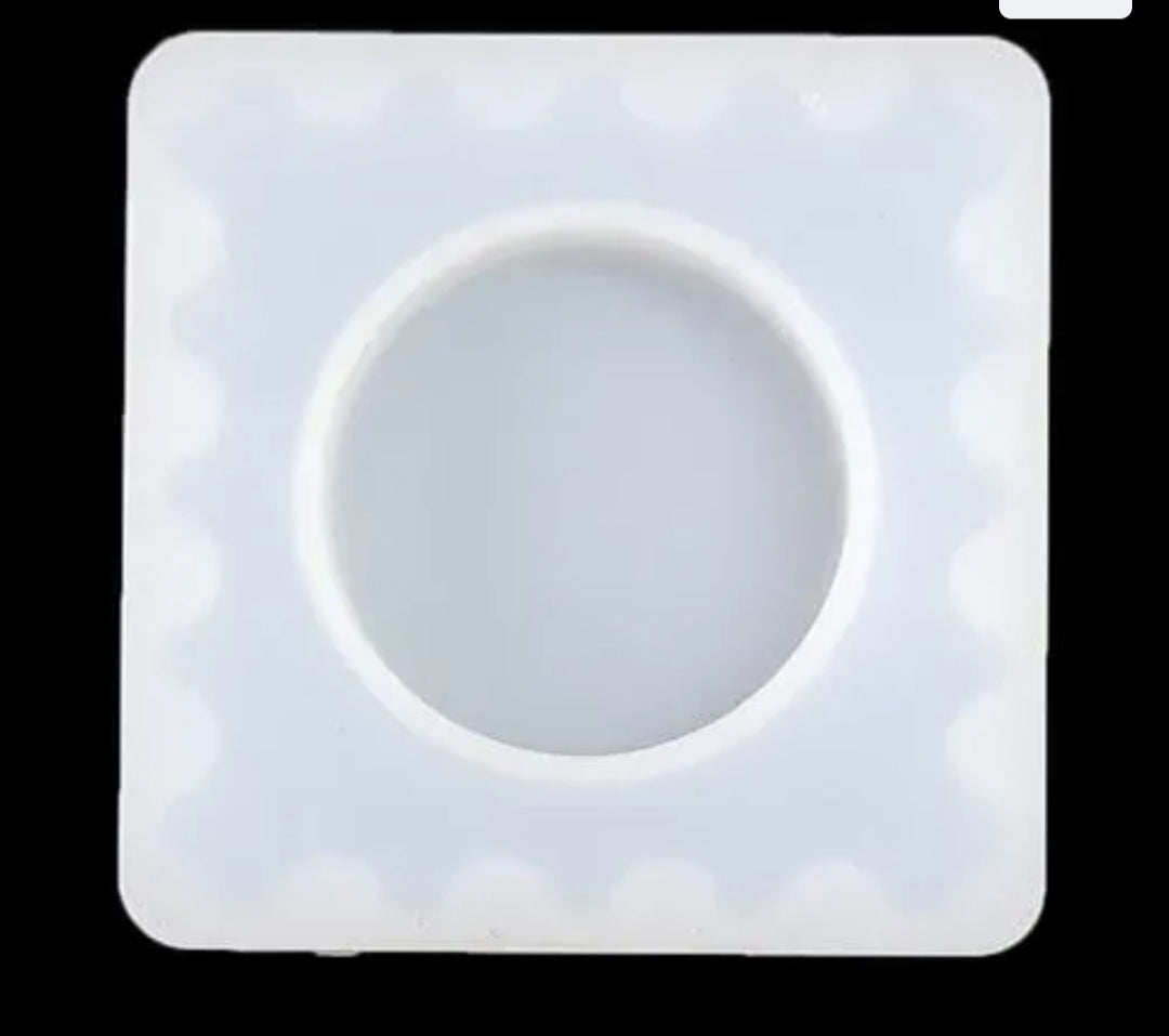 Sqaure Shape Tea Light Candle Holder Mould