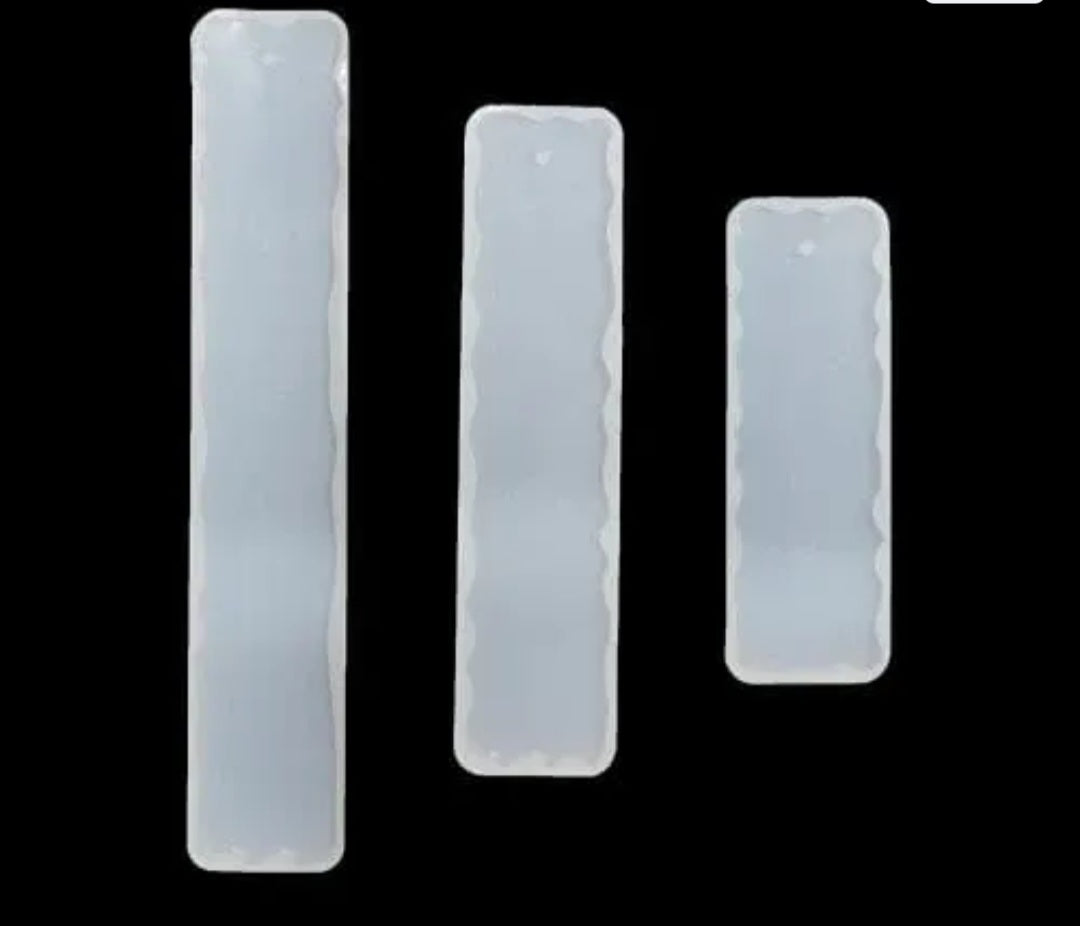 3 In 1 Rectangle Agate Bookmark Mould