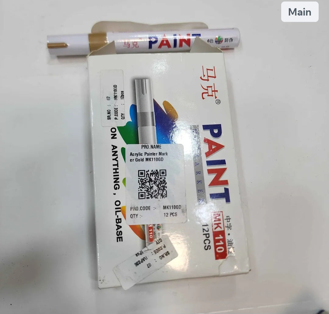 ACRYLIC PAINTER MARKER GOLD