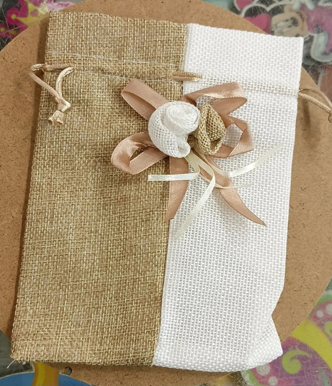 Jute Dual Color Potli
