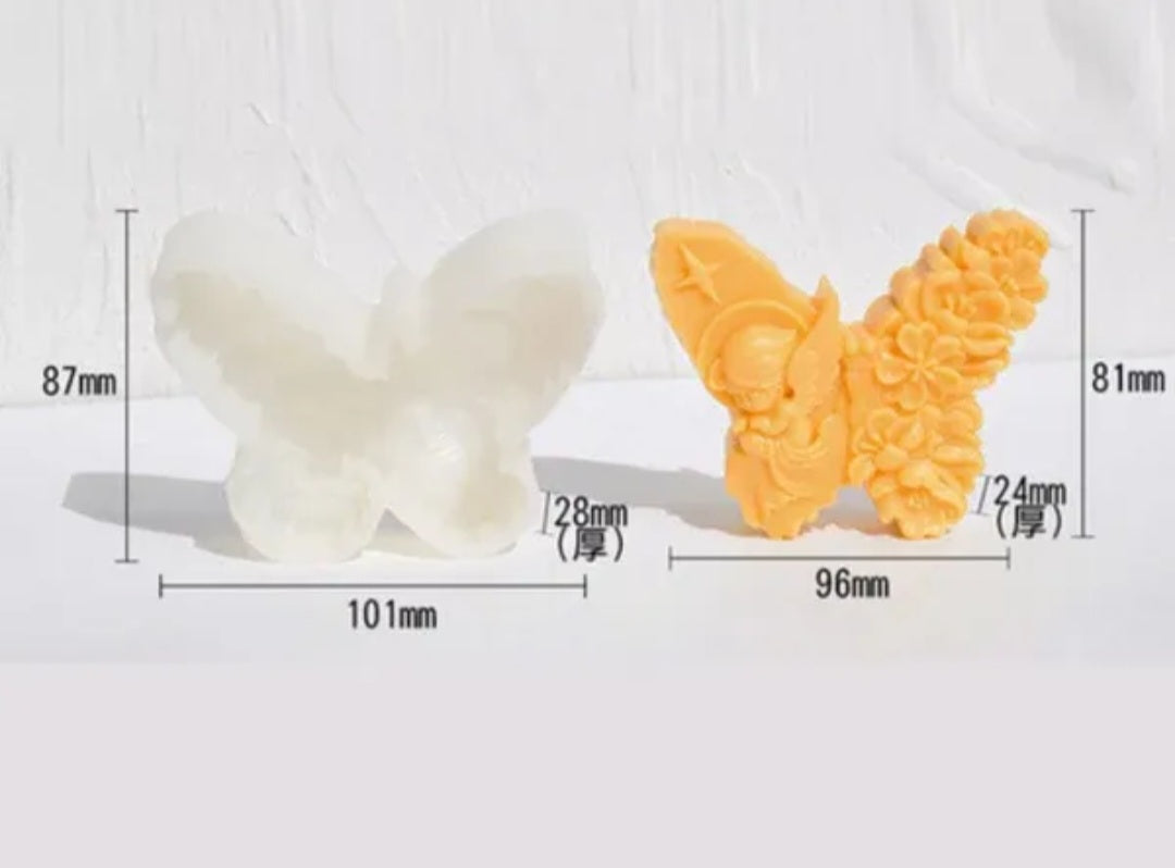Fairy In Butterfly Handmade Mould