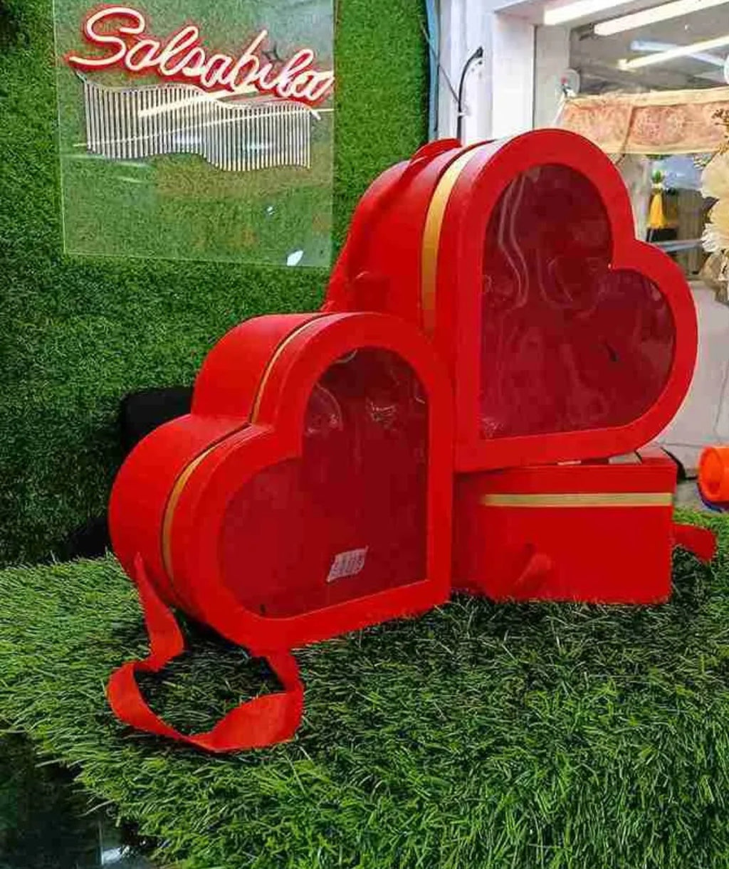 Heart shape gift box