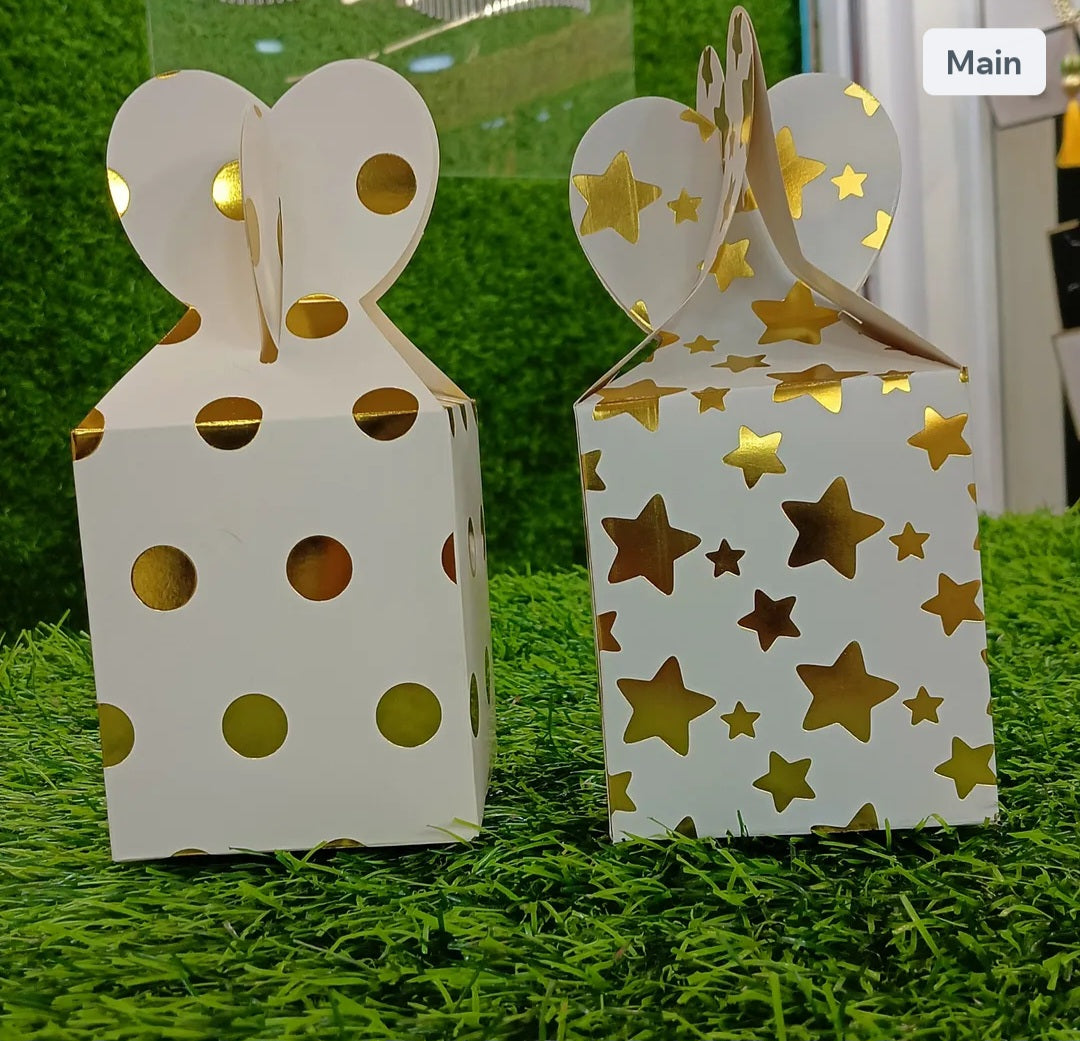 Bow tie up gift box