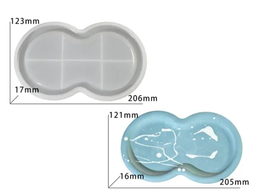 Short Tray Storage Circular Mould