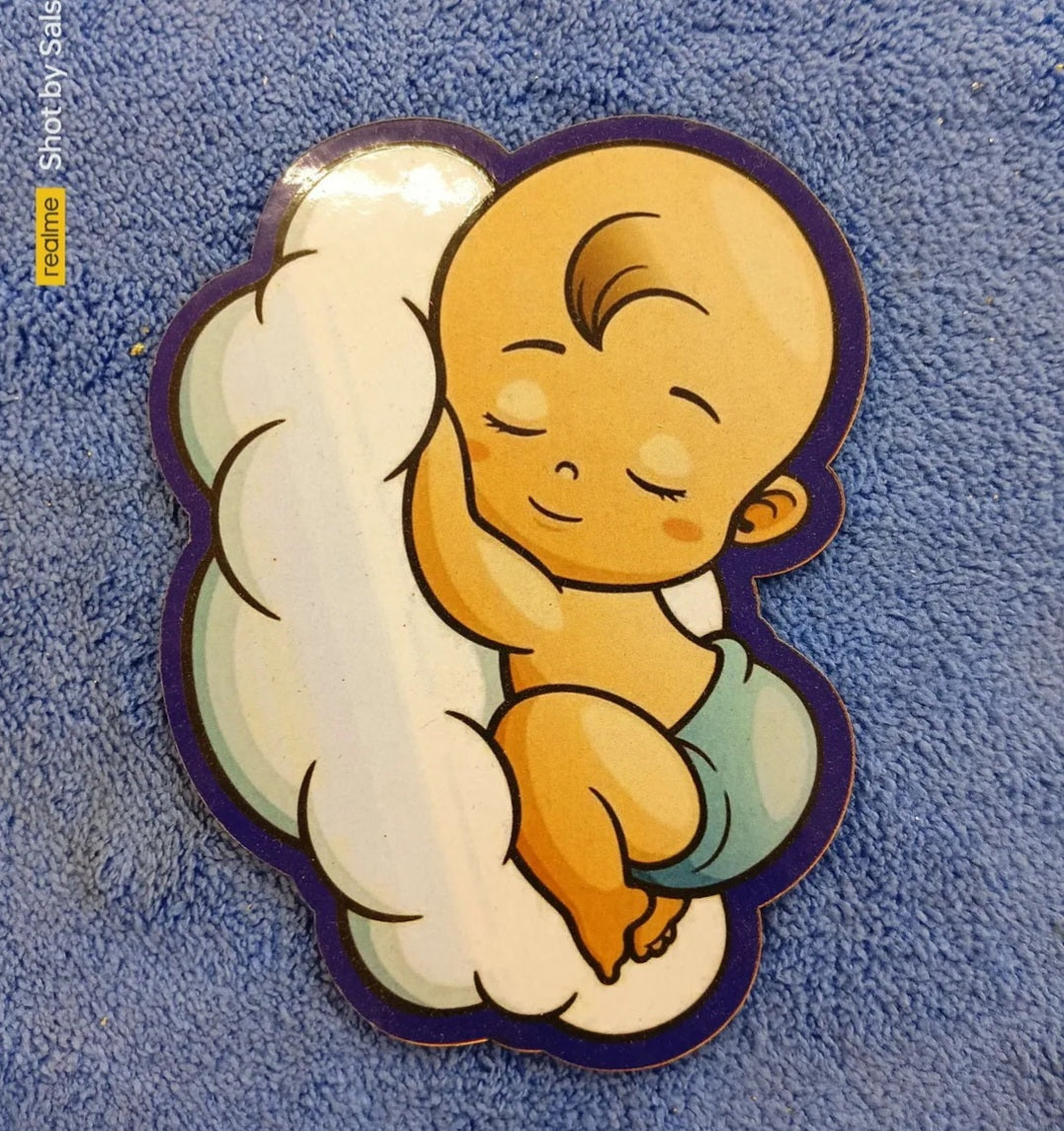 Baby shower cutouts