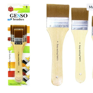 3 In 1 Gesso Brushs Set