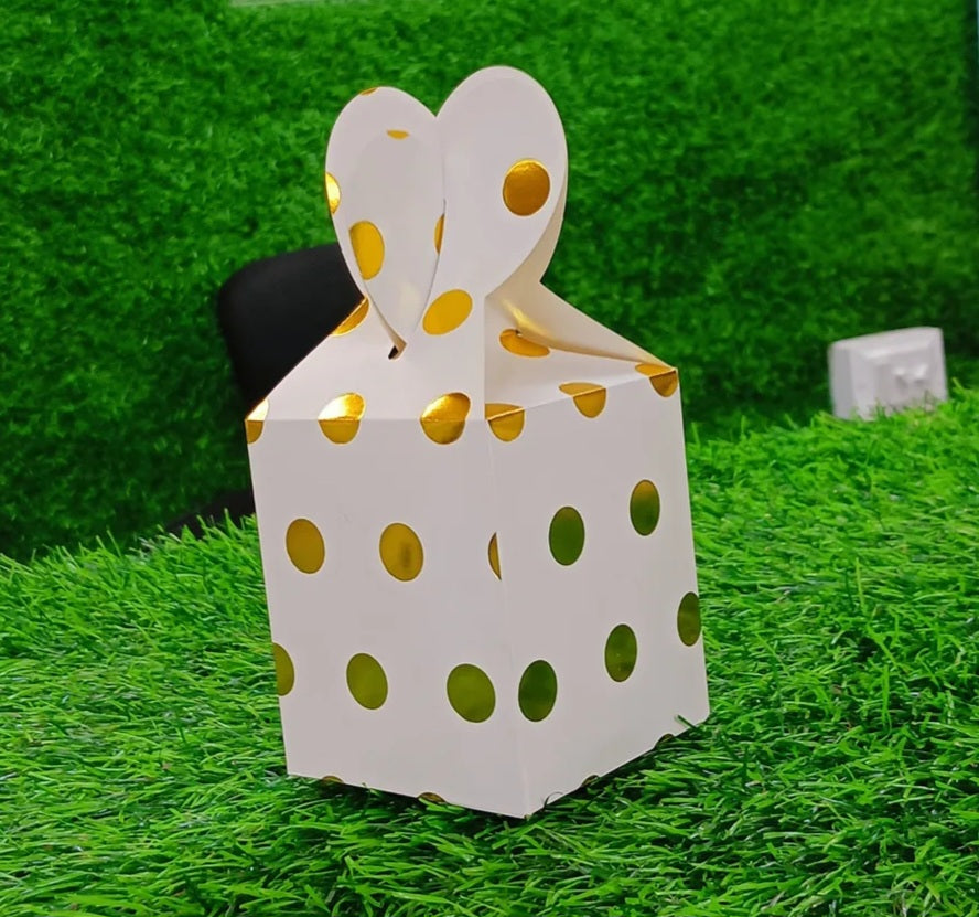 Bow tie up gift box
