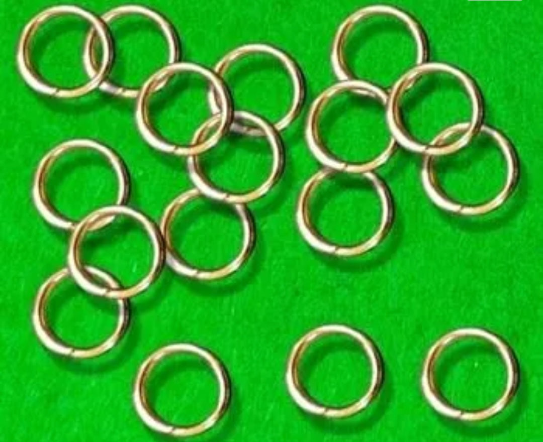 Small Gold cutting ring 6mm