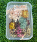 RESIN ART DRIED FLOWERS BOX