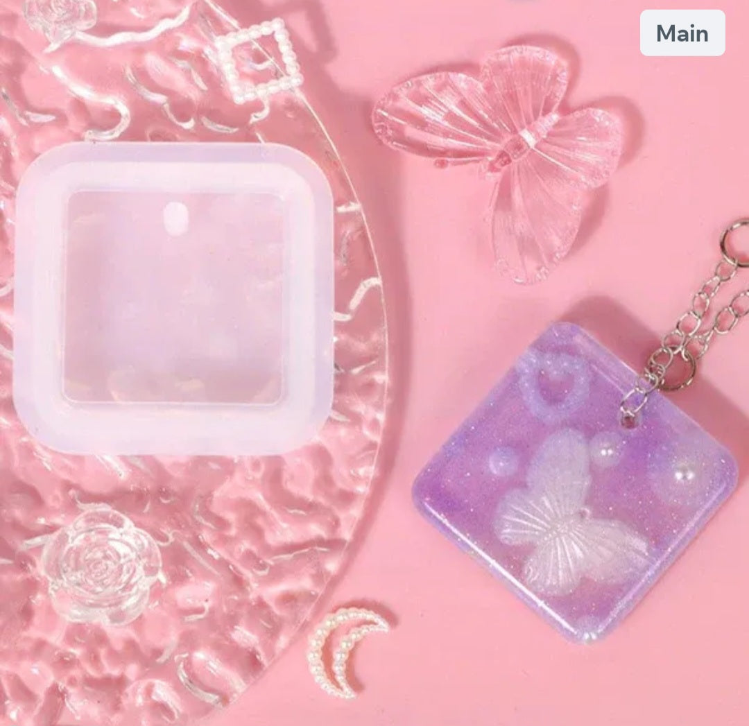 Square Keychain & Pendant Mould