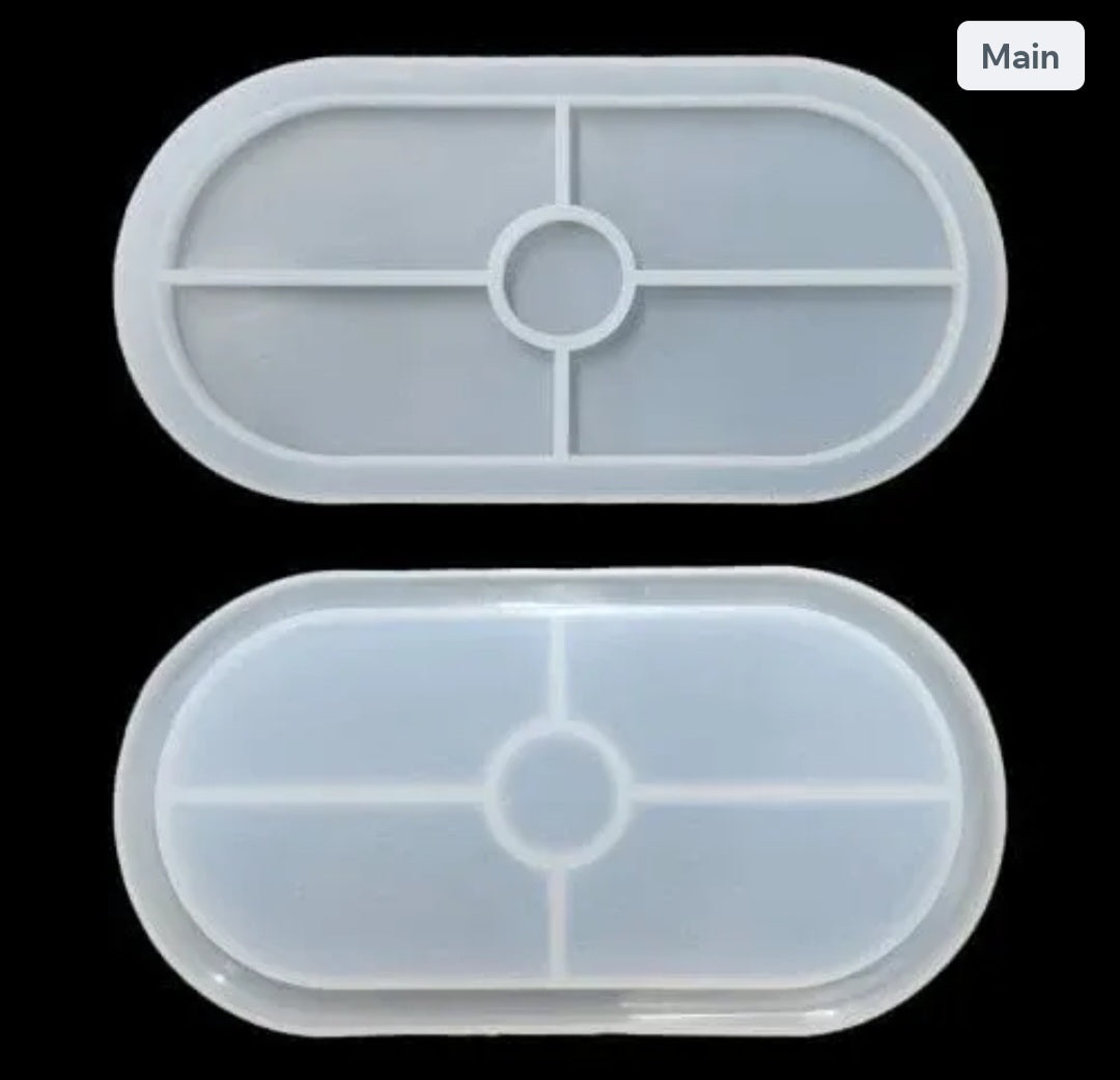 Oval Trinklet Tray Mould